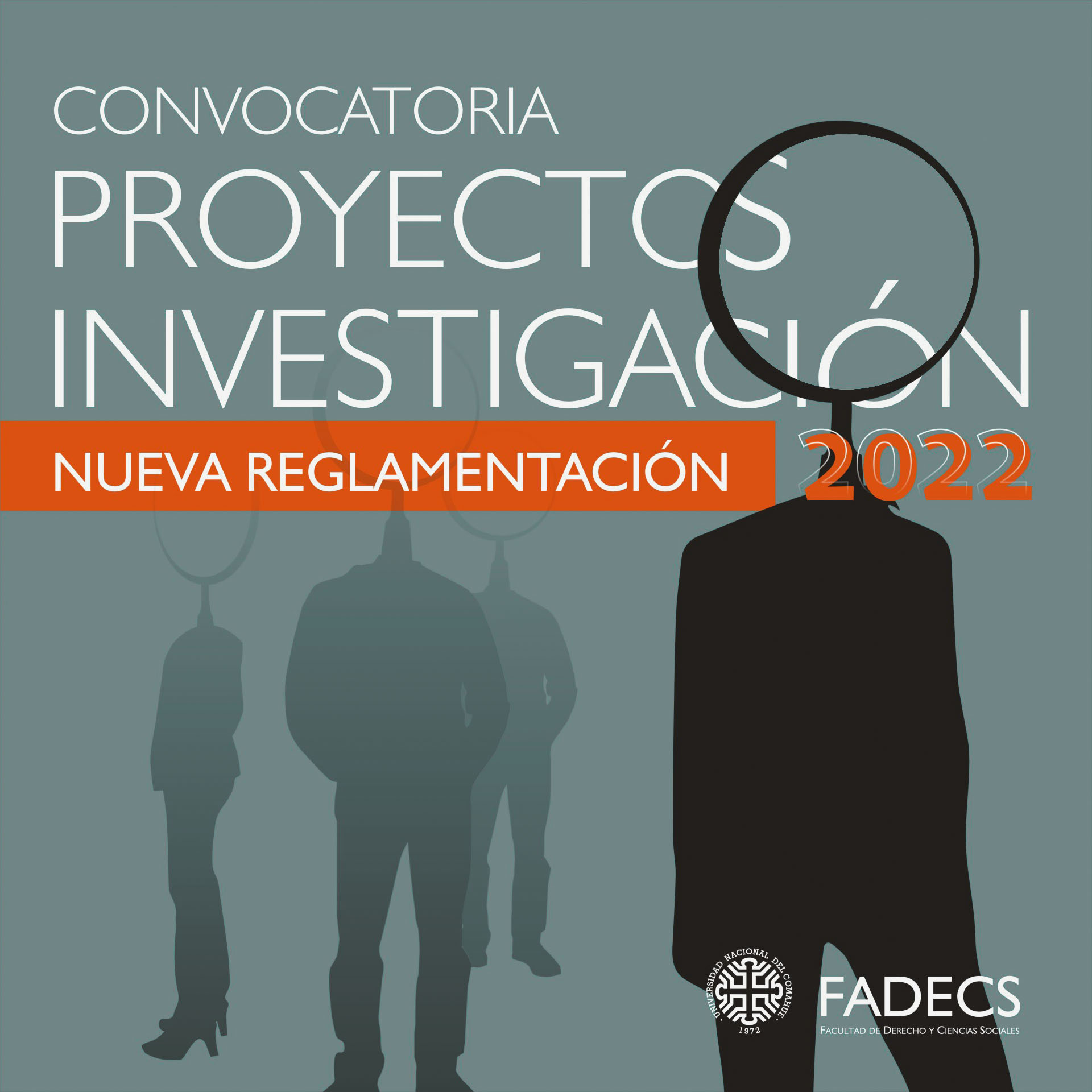 CONVOCATORIA PRESENTACIÓN PROYECTOS INVESTIGACIÓN 2022